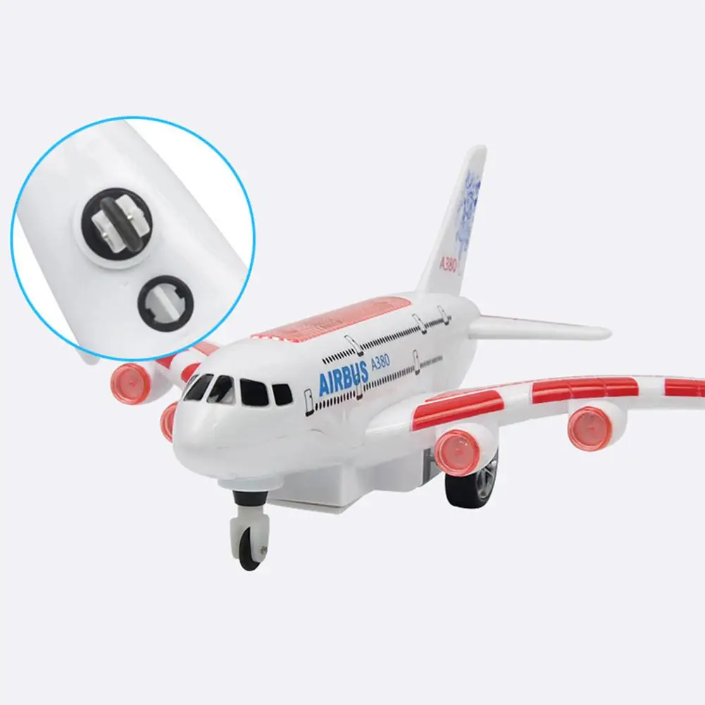 LeadingStar A380 Airbus игрушки RC самолет с музыкальными огнями большой электрический