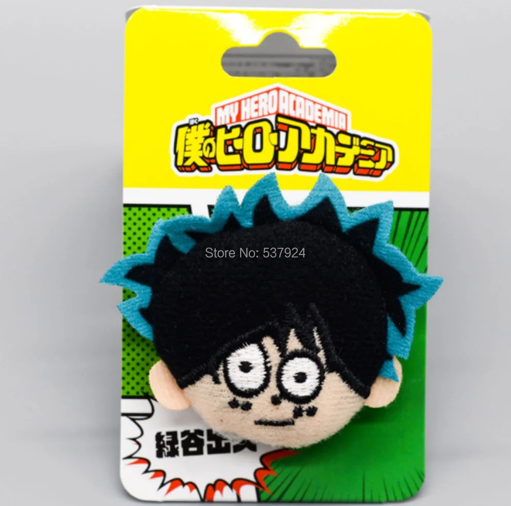 Новинка 3 шт. My Hero academic Bakugou Katsuki Todoroki Shoto Midoriya Izuku Мягкая кукла плюшевый нагрудный
