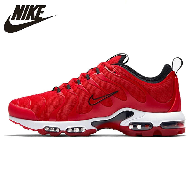 Скидка Nik Air Max Plus Tn Ультра 3 м оригинальный Для мужчин, кроссовки из дышащего материала Новое поступление спорт на открытом воздухе кроссовки #898015 600