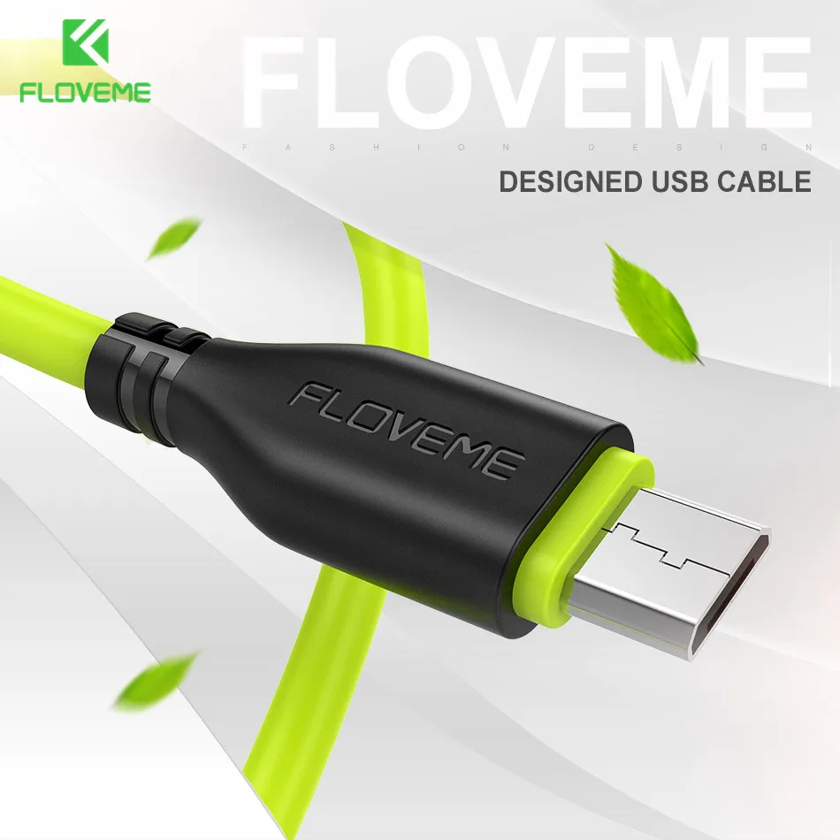 FLOVEME Micro USB кабель для Xiaomi Redmi Note 4 4X5 Plus 5В/2.2A Быстрая зарядка мобильного телефона USB кабель для samsung Galaxy S7 S6