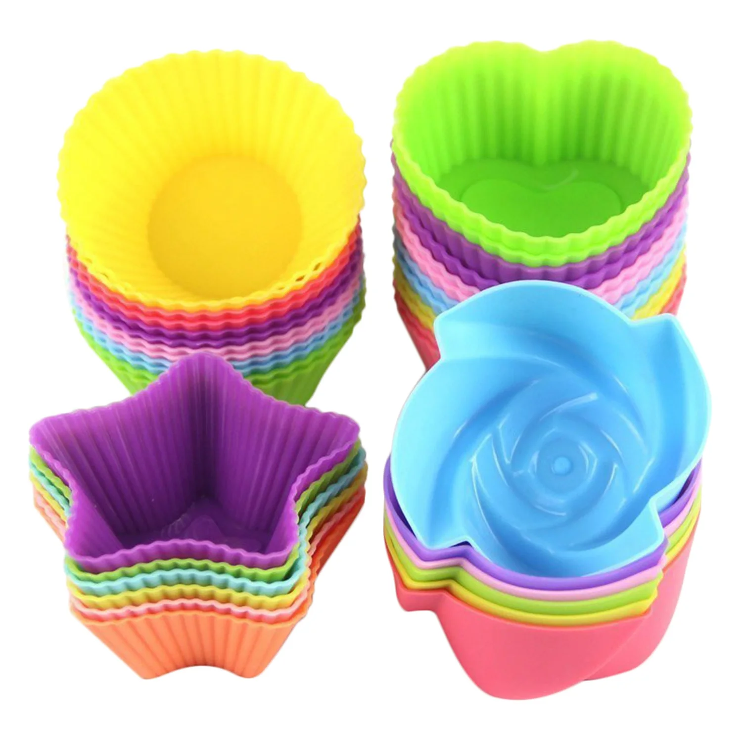 Силиконовая форма для кексов. Форма для маффинов apricot 6шт. Форма для выпечки кексов. Набор форм д/выпечки 6шт. Цветы из форм для кексов.