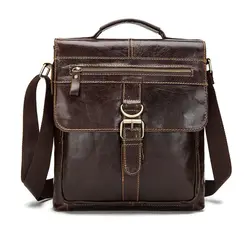 Новая распродажа MVA винтажная сумка через плечо с клапаном кожаная сумка-портфель деловая Повседневная сумка