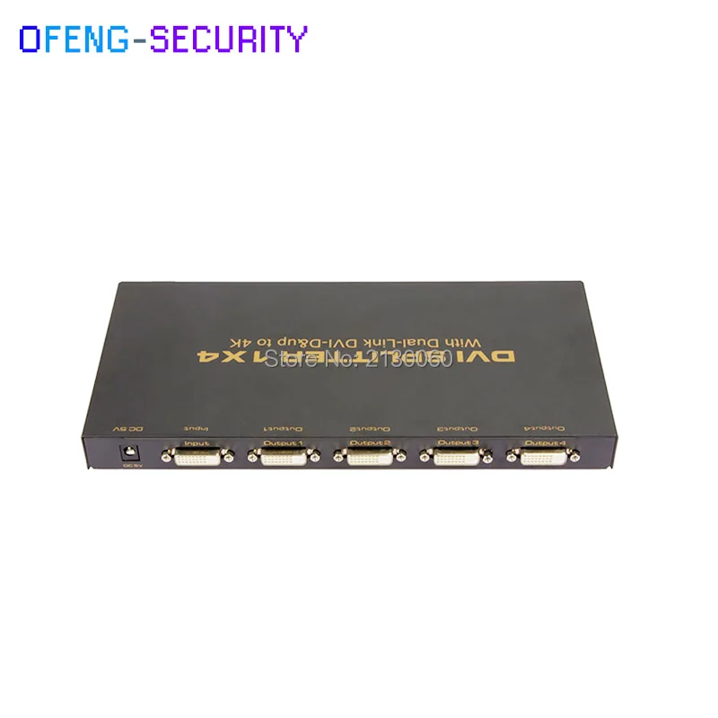 DVI SPLITTER 1x4 1 input 4 output Video Splitter compatible with the HDMI 1080P standard DVI SPLITTER 1x4 1 input 4 output Video Splitter compatible with the HDMI 1080P standard