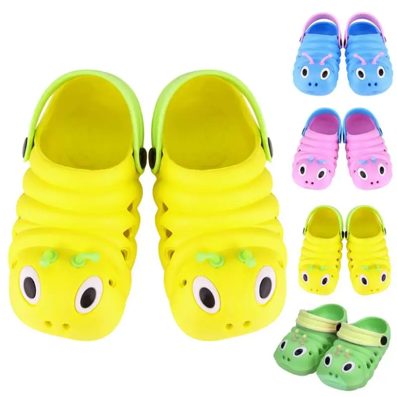 

Plastic Baby Sandals Shoes Waterproof Summer Girls Boys Sandals Children Caterpillar Kid Shoes Beach Sandals for 1-3Y baby