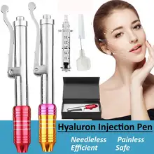 Гиалуроновая инъекционная ручка, массажный распылитель, ручка, набор, высокое давление, кислотные пистолеты, против морщин, водный шприц, игла для инъекций, Beaut