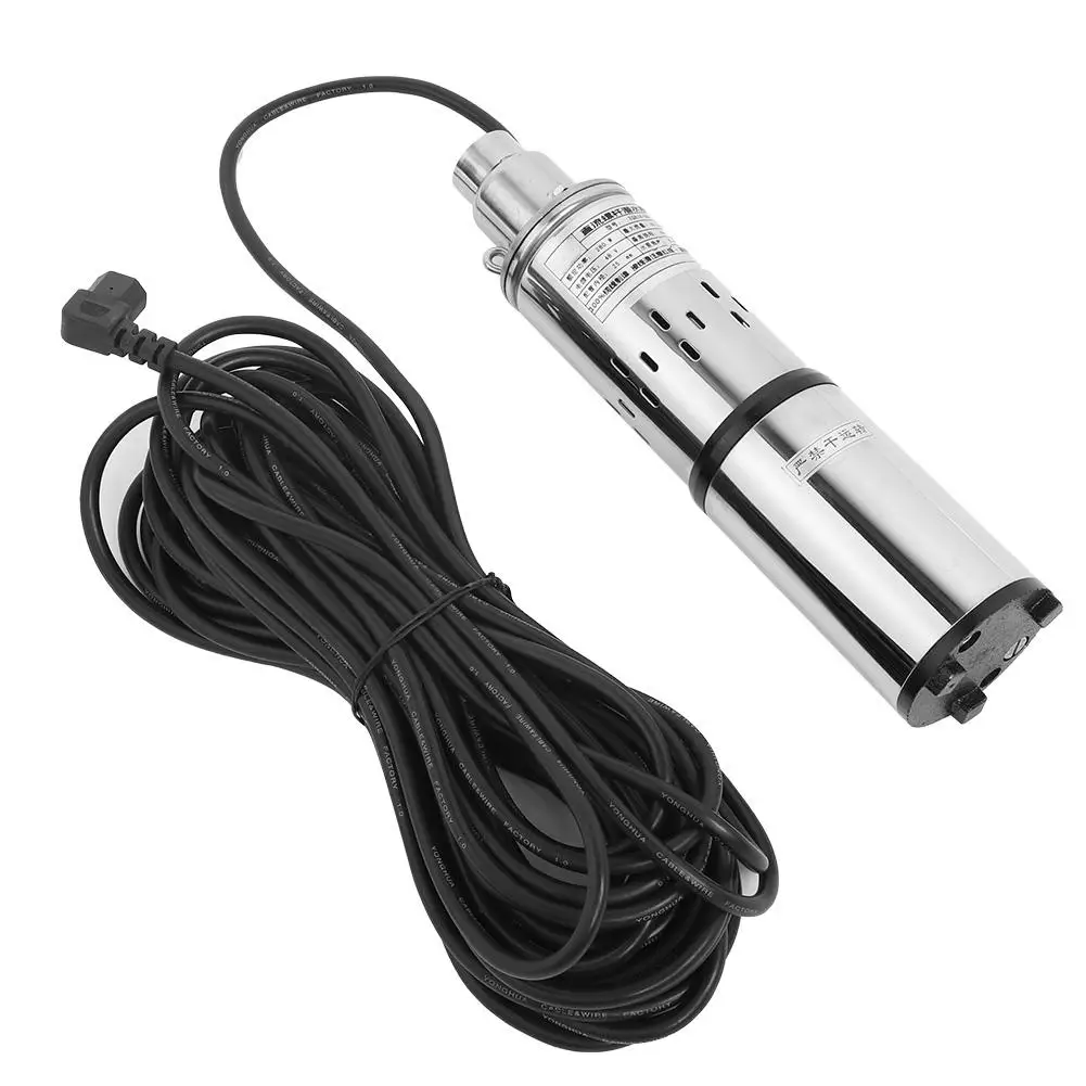 

DC48V Deep Well Submersible Screw Pump Stainless Steel Electric Water Pump Tool