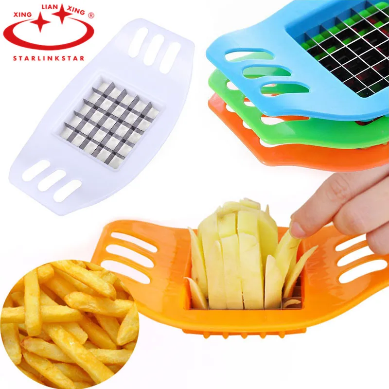 Potato Chip Cutter Stainless Steel Cutter Vegetable French Fry Chopper Chips Making Tool Kitchen Gadgets Accessories|French Fry Cutters| - AliExpress