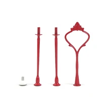 Кекс Свадебные металлические 3 яруса маленькая занавеска вечерние послеобеденный чай установки Многоуровневая подставка для торта