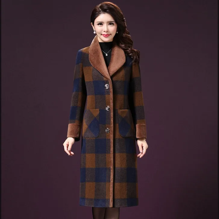 Mélanges Jours Laine Manteau Vert Long 815 Manteaux Femmes Hiver Nouvelle Survêtement RxqwBan