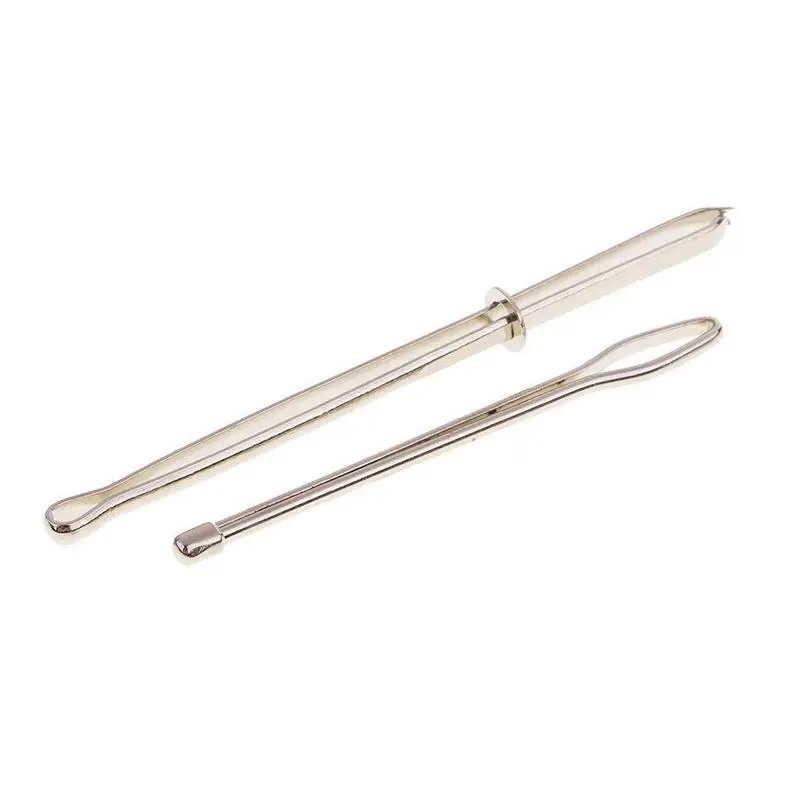 

2pc/set Assorted Bodkin Needles Threader Tweezers Insert Elastic Sewing Tools Darning Crafting Craft Quilt Sew Embroidery