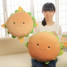 38 см гамбургер мягкая плюшевая мягкая подушка детская игрушка кукла подушка в виде еды детский подарок на день рождения