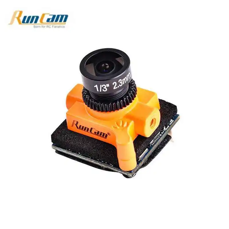 

Runcam Micro Swift 3 + Mini DVR Remote Control 4:3 600TVL CCD Mini FPV Camera 2.1mm/2.3mm M8 Lens PAL/NTSC OSD Configuration