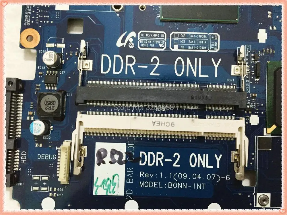 Для samsung R522 R520 Материнская плата ноутбука BA41-01039A BA41-01040A BA41-01041A BA92-05528A BA92-05528B BA92-05711A GM45 DDR2