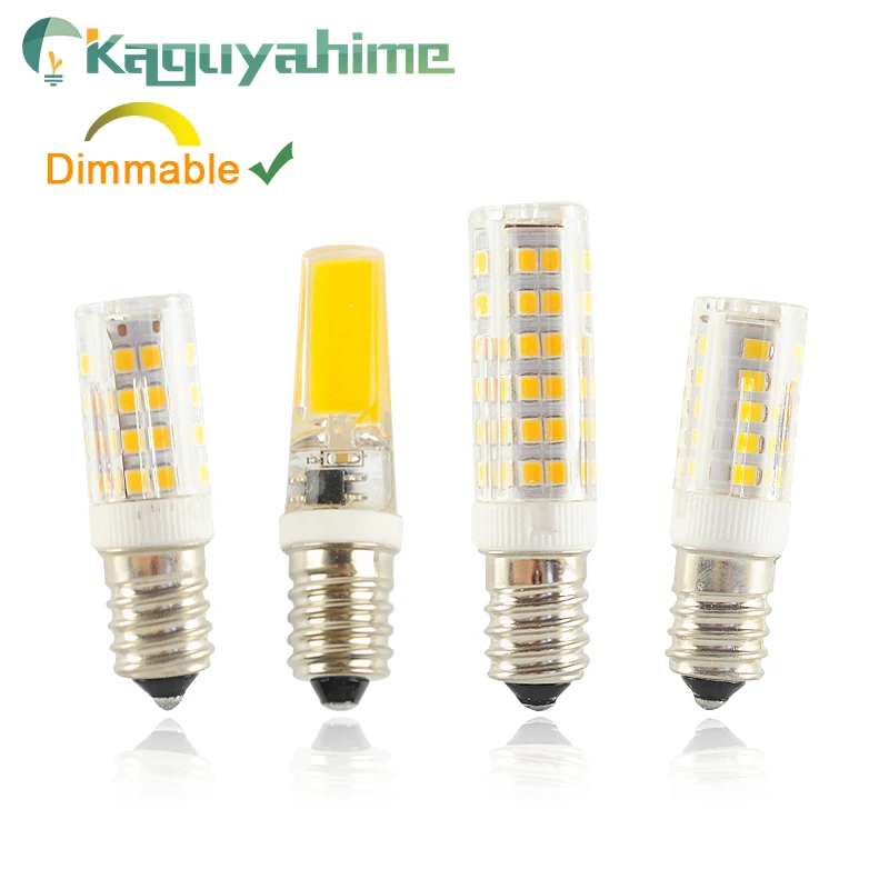 

Kaguyahime LED E14 Lamp Dimmable Ceramic Corn Bulb E14 AC 220V 5W 6W 7W SMD 2835 Candle Decoration Chandelier Ampoule Bombillas