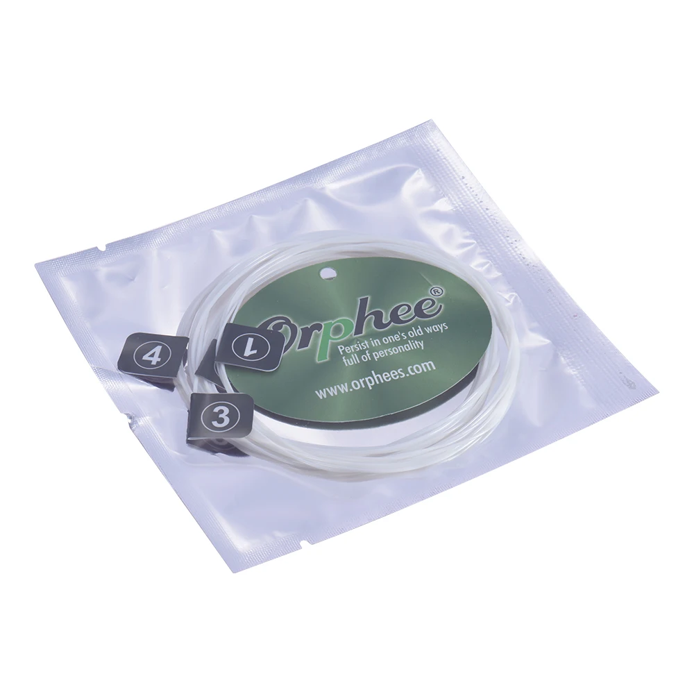 Orphee KX80 профессиональные Струны для укулеле полный набор 4 шт Замена (.024 .026) нейлон