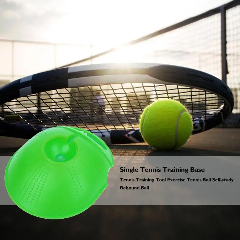

Tennis Training Tool Exercise Ball Sport Self-study Rebound Ball Trainer Baseboard Sparring Device