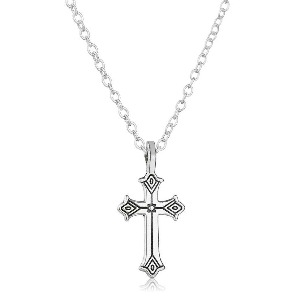 

New Arrival Pattern Cross Women Elegant Necklaces Brand High Quality Necklaces Fashion Jewelry For Women Girls Gifts Necklace