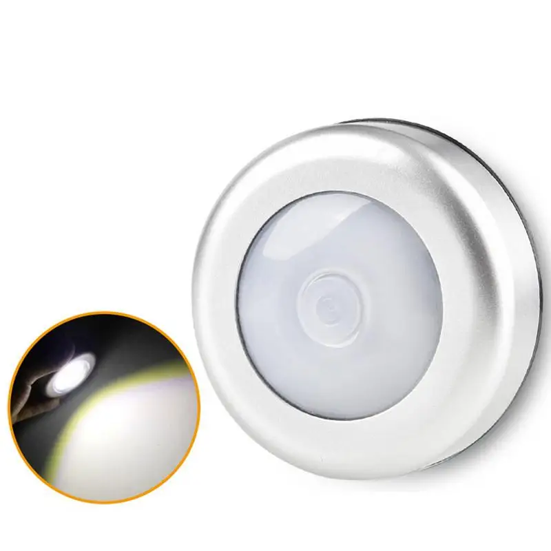 

White Light Round LED Battery Operating Bar Lower Cabinet Light