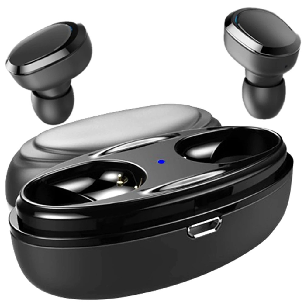

T12 TWS Bluetooth Earphones Double Stereo Wireless Earbuds Bass Bluetooth Headset Handsfree For Smart Phone PC Pad Audio Call