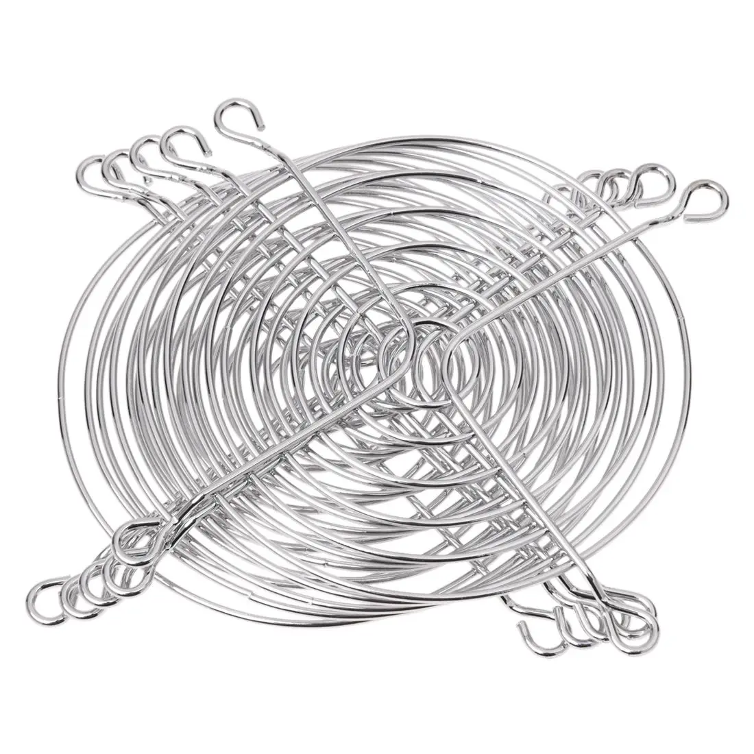 

5 Pcs 90 x 90mm Cooling Fan Grill Metal Wire Finger Guards