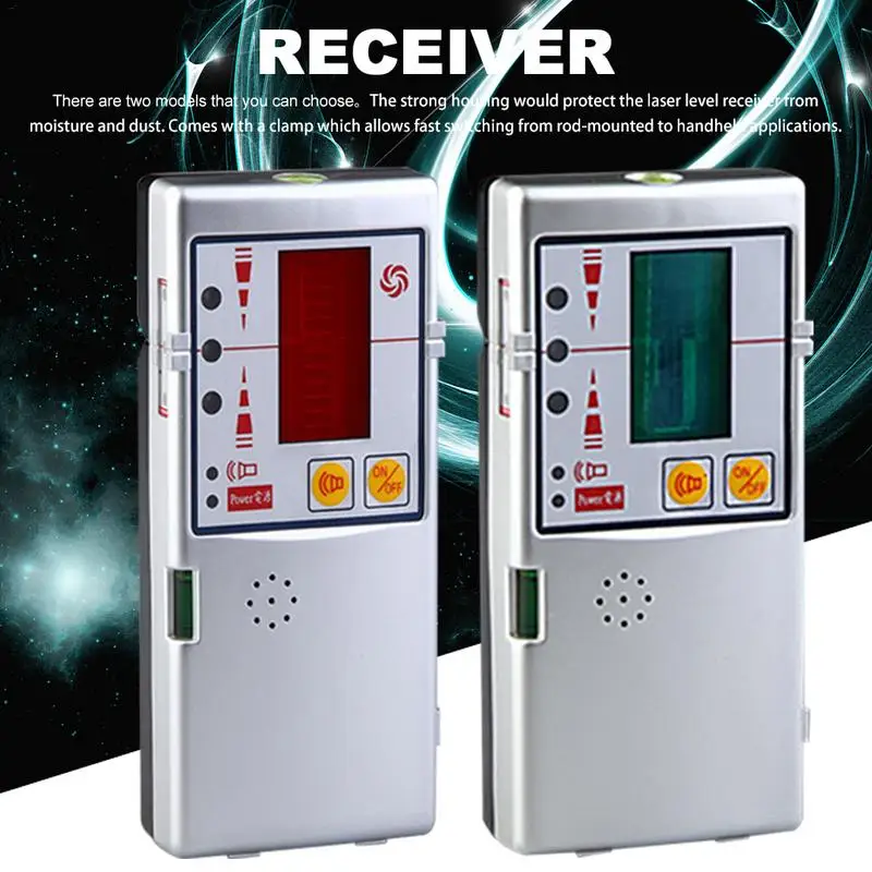 

Outdoor Level Laser Detector Electronic Leveling Infrared Ray Module Receiver Detector With Clamp