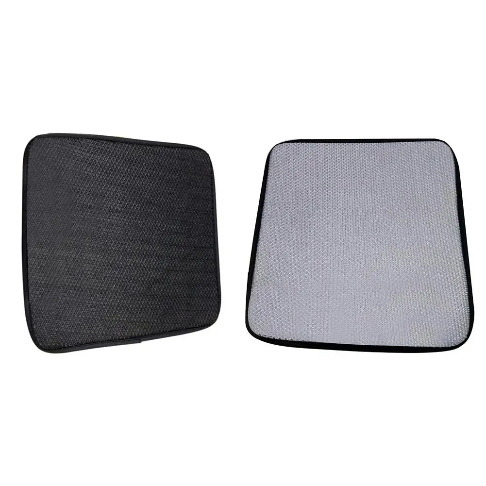 

Summer Car Seat Cushion Single Pad Ice Silk Square Pad Backless Four Seasons Anti-slip Free Tying Supplies Supplies Accessories