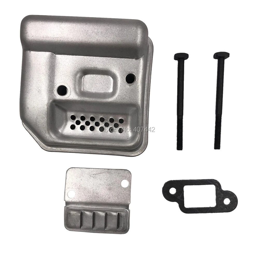 Exhaust Muffler Silencer Gasket Bolts Kit fit Stihl 017 018 MS170 MS180