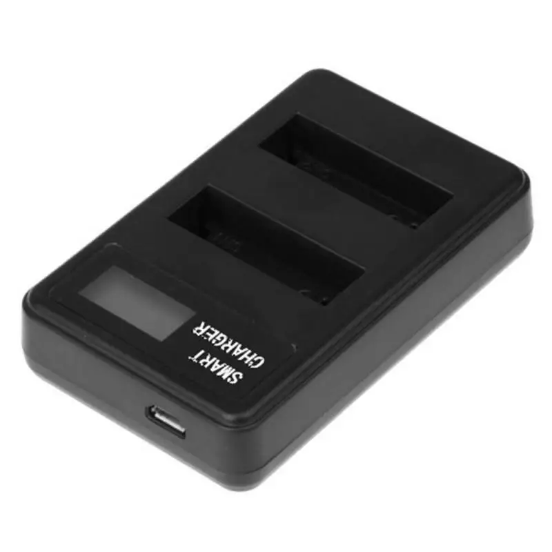 AHDBT-401 LCD Dual Port USB Battery Charger for GoPro Hero 4 Action Camera | Электроника
