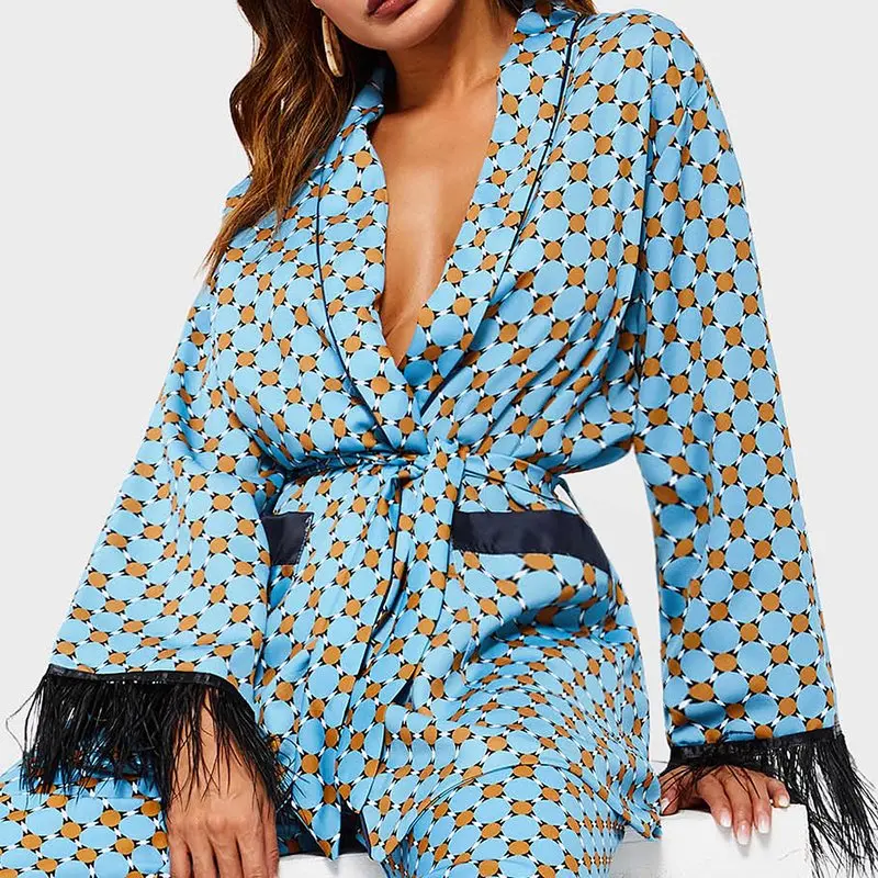 Bohoartist Blazers For Women Fashion Print Casual Tops Spring Lace Up Plus Size Outerwear Loose Street Ladies Blazer - 32967137499 Bohoartist Blazers For Women Fashion Print Casual Tops Spring Lace Up Plus Size Outerwear Loose Street Ladies Blazer - 32967137499