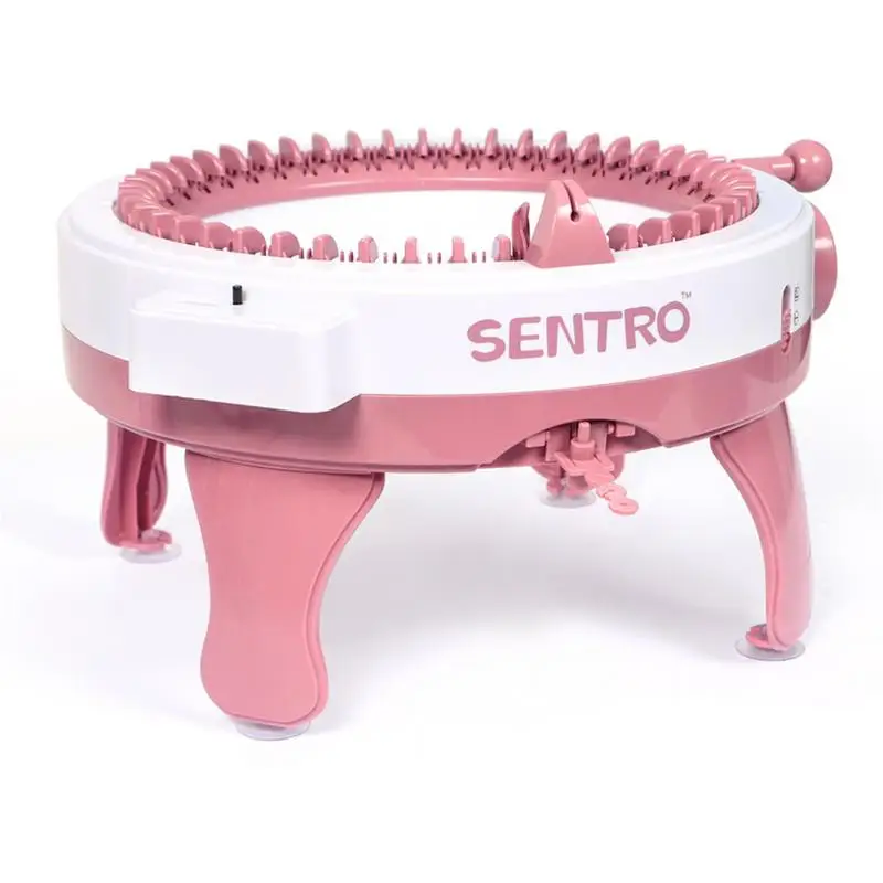 Smart Weaver Knitting Kit Machine For Kids New Oversized 48 Hand Shake DIY Wool Knitting Machine Hat Knitting Machine Girl House