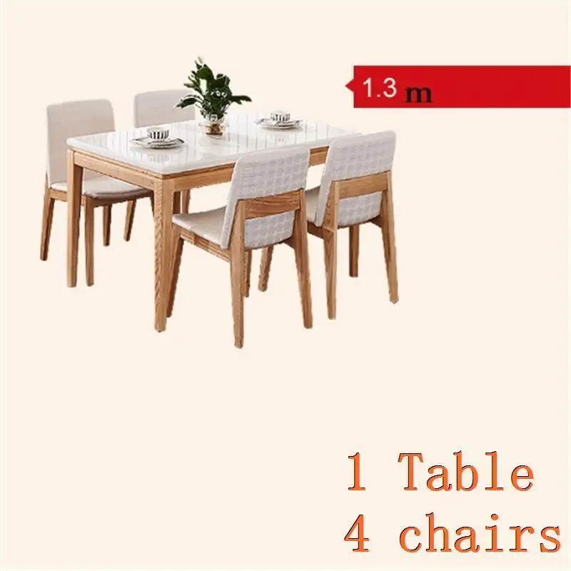 Marmol Tafel Set Kitchen Tisch Sala Escrivaninha Yemek Masasi Retro Wood De Jantar Bureau Tablo Mesa Comedor Dining Room Table