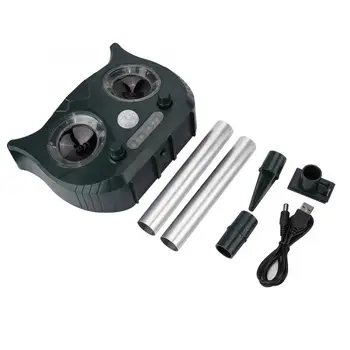

Hot Solar Power Smart Acousto-Optic Bird Repeller Birds Scarer Pest Deterrent