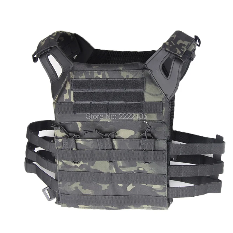 

Tactical Vest MOLLE JPC Airsoft Paintball Vest Molle Chest Protective Plate Carrier Multicam Combat Vest For Hunting Outdoor