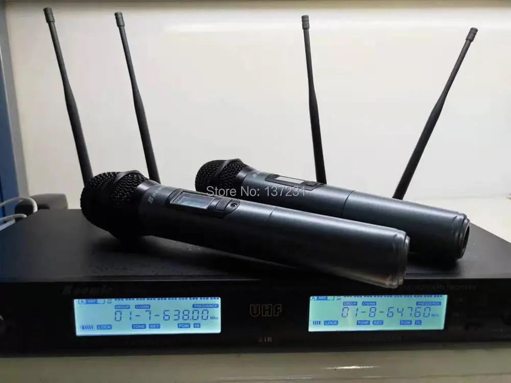 Baomic BM-8300 истинное разнообразие UHF PLL 240 каналов профессиональный беспроводной