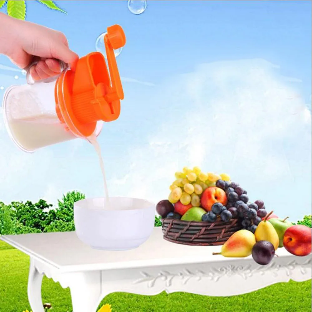 1 шт. DIY ручной соевого молока машина руководство машины выжать сок Кухня посуда