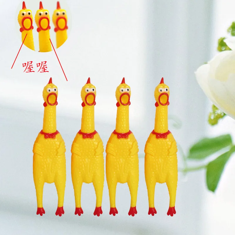Medium, Please Scream Chicken Decompression Artifact Pet Toys Phonation Chicken A Trick Funny Toys Medium, Please Scream Chicken Decompression Artifact Pet Toys Phonation Chicken A Trick Funny Toys