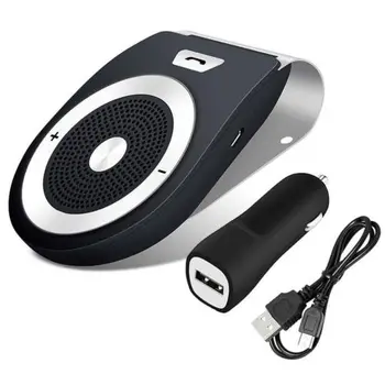 

Wireless Car Kit MP3 Player USB Bluetooth HandsFree Car Visor Clip Kit Speaker Music Player Built-in Microphone Noise 3B04