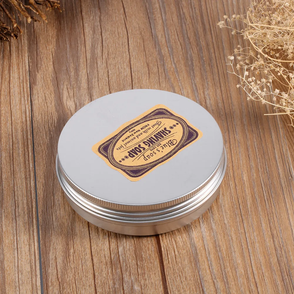 Мыло для бритья усов Deluxe мужчин уход за лицом пена из козьего молока смягчения