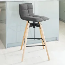 SoBuy FST45-DG, Swivel Kitchen Breakfast Barstool, Rotating Bar Stool Chair with Backrest SoBuy FST45-DG, Swivel Kitchen Breakfast Barstool, Rotating Bar Stool Chair with Backrest