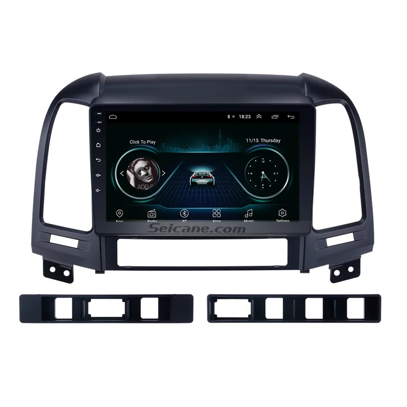 

Seicane Car Radio For HYUNDAI SANTA FE 2005 2006 2007-2012 Tochscreen 9"Android 8.1 2din GPS Stereo Multimedia Player Head Unit