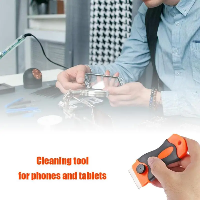 

UV Glue Remover Scraper Knife Phone LCD Screen Residue Adhesive Repair Tool