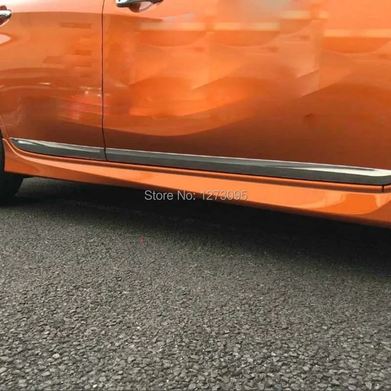 Для Nissan Note E12 2017 2018 2019 2020 ABS хромированный корпус боковой двери молдинг отделка