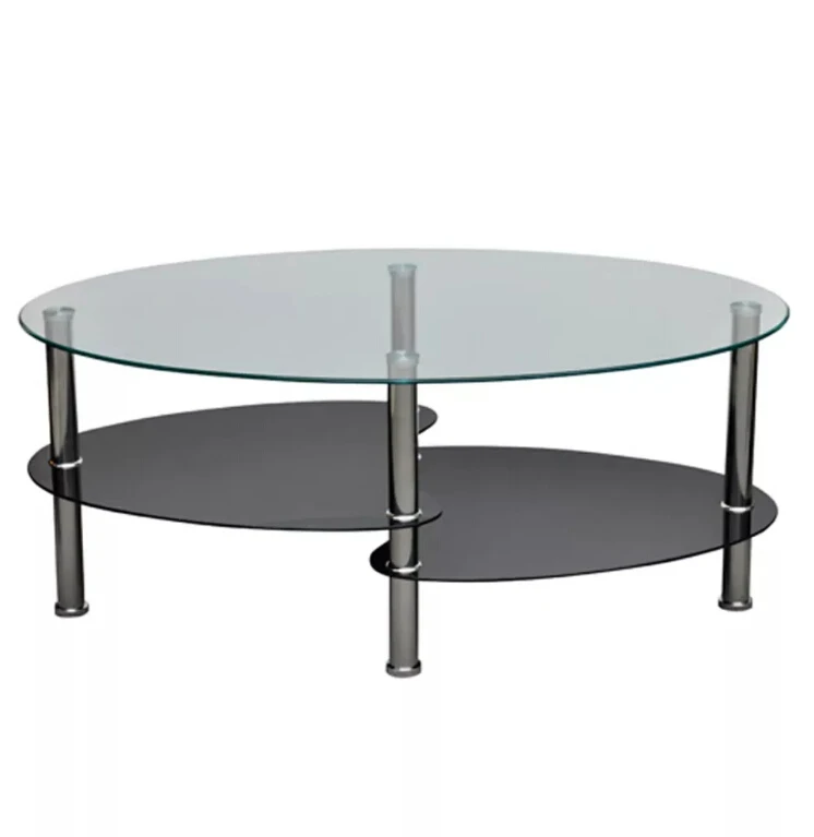 vidaXL Exclusive Design Coffee Table for Home Office Black 240509