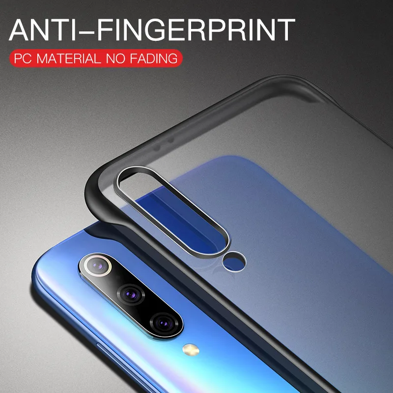 Msvii Frameless Case For Xiaomi Mi 9 Case Transparent Coque For Mi9 Case Silicone For Mi 9 SE Funda Luxury Capa Bumper