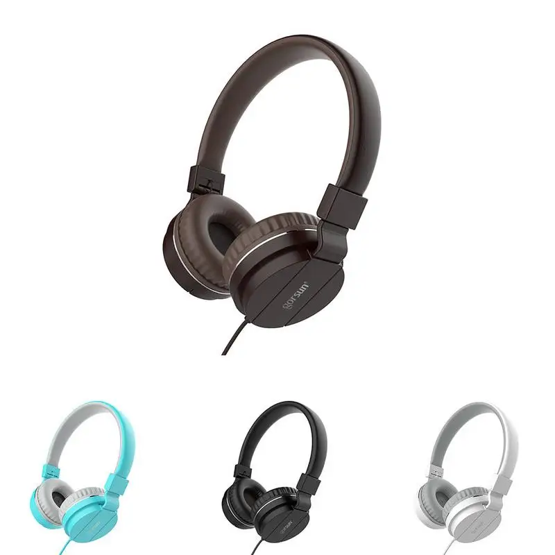 

Headsets Laptop Game Headsets Comfortable Phone Microphone With Soft Cushioned Earplugs For Gorsun 779 Portable Audio & Video