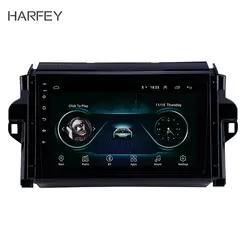 Harfey Wi Fi HD сенсорный экран головное устройство 2din GPS автомобильный радиоприёмник для 2016 2017 2018 Toyota Fortuner 9 "Android 8,1 автомобильный мультимедийный