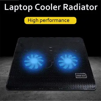 

Silent 10 -17 Inch Notebook Radiator Backlight Notebook Cooling Pad Professional Large Fan Cooling Base With Light For Laptop