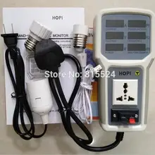 Power-Monitor Energy-Meter-Analyzer HOPI Measurable Current-Voltage Handheld Uk/Eu/au-plugs