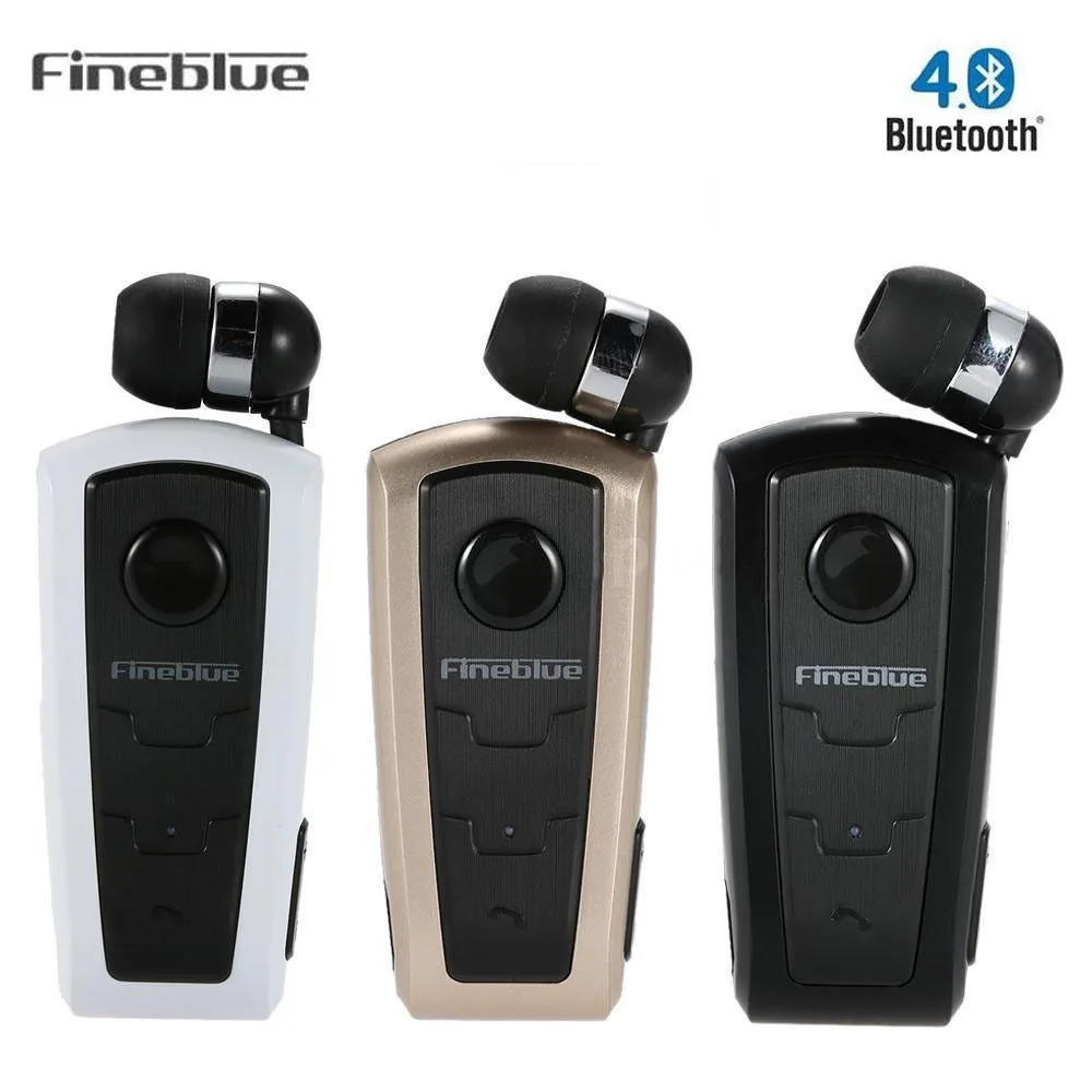 Fineblue F910 мини беспроводной Bluetooth 4,0 наушники шеи клип стерео Спорт гарнитура в ухо виброзвонок Hands Free наушники
