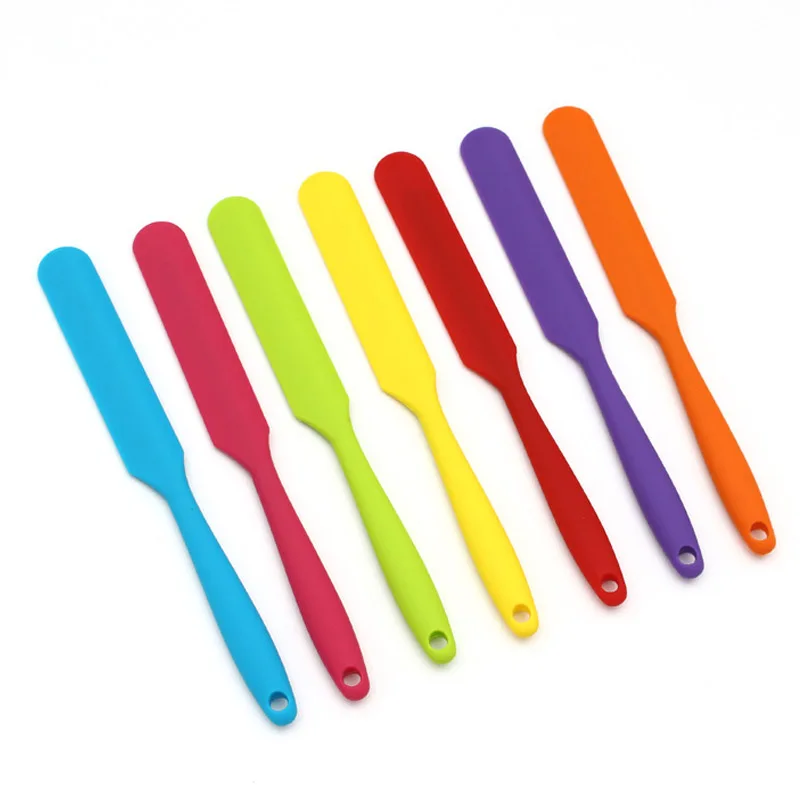 

Flexible Bakeware 1PC Heat Resistant Silicone Spatula Hot Sale Popular Baking Tools Kitchen Tools Slim Non-Stick High Quality